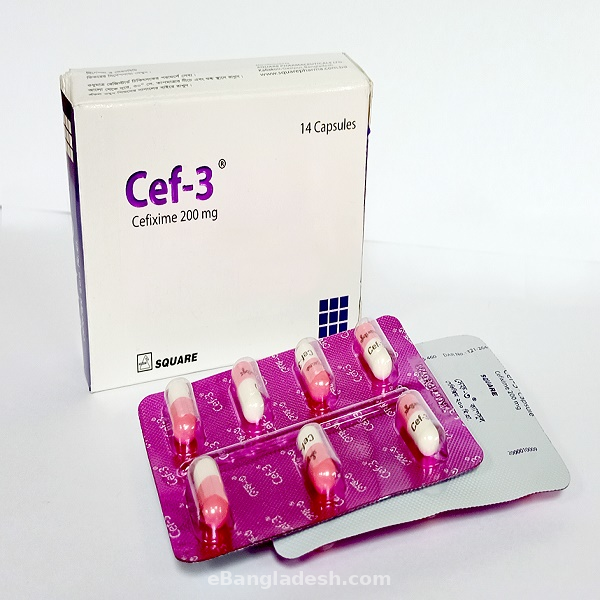 CAP CEF-3 200 MG