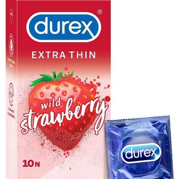 DUREX STRAWBERRY 10PCS CONDOMS