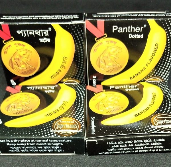 PANTHER BANANA CONDOM