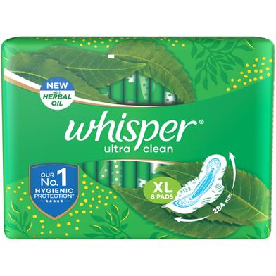 WHISPER ULTRA CLEAN 8 PCS XL